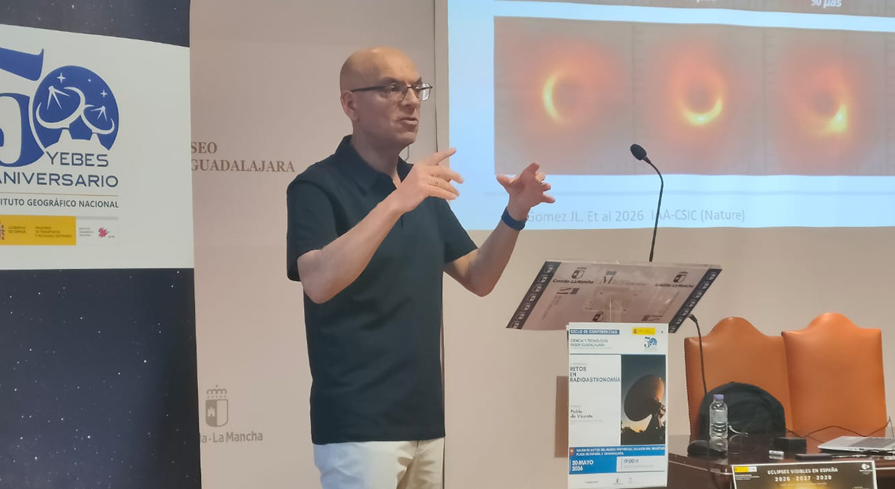 De Yebes a la búsqueda de vida en el universo: el Observatorio alcarreño cierra su 50 aniversario en el Palacio del Infantado