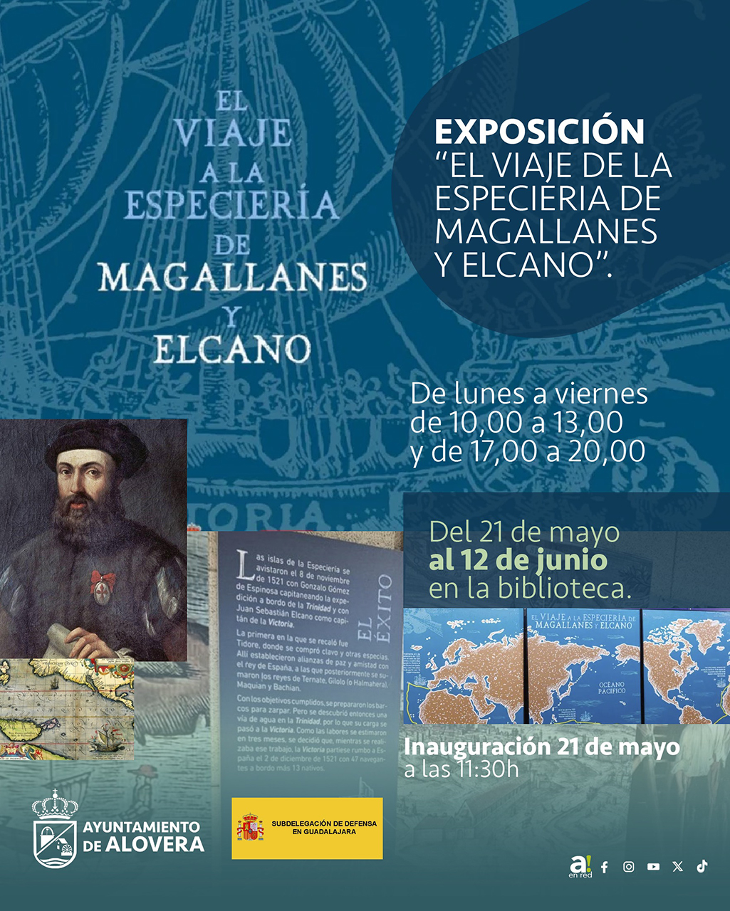 La epopeya de Magallanes y Elcano atraca en Alovera: fechas y detalles de la nueva exposición histórica