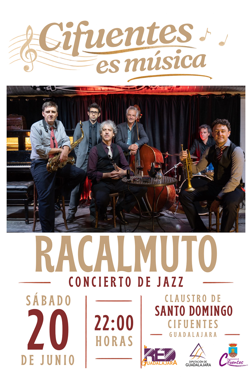 Cifuentes acoge el concierto de jazz del prestigioso sexteto Racalmuto