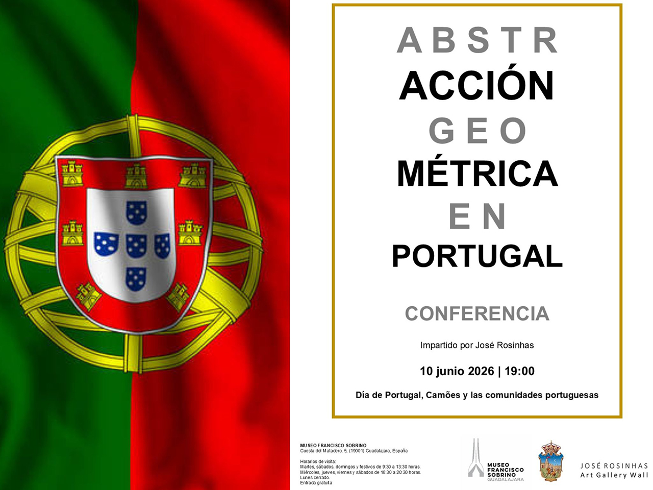 El Museo Francisco Sobrino conmemora el Día de Portugal con abstracción geométrica